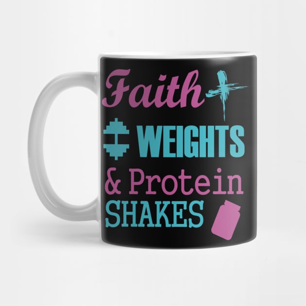 Faith Weights And Protein Shakes by Lin Watchorn 